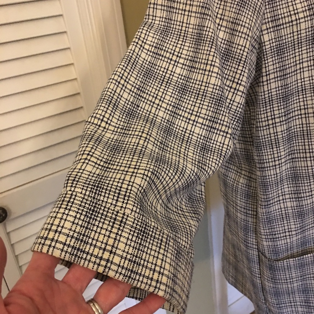 Vintage Alice Stuart Plaid Blazer Size M - Picture 4 of 11